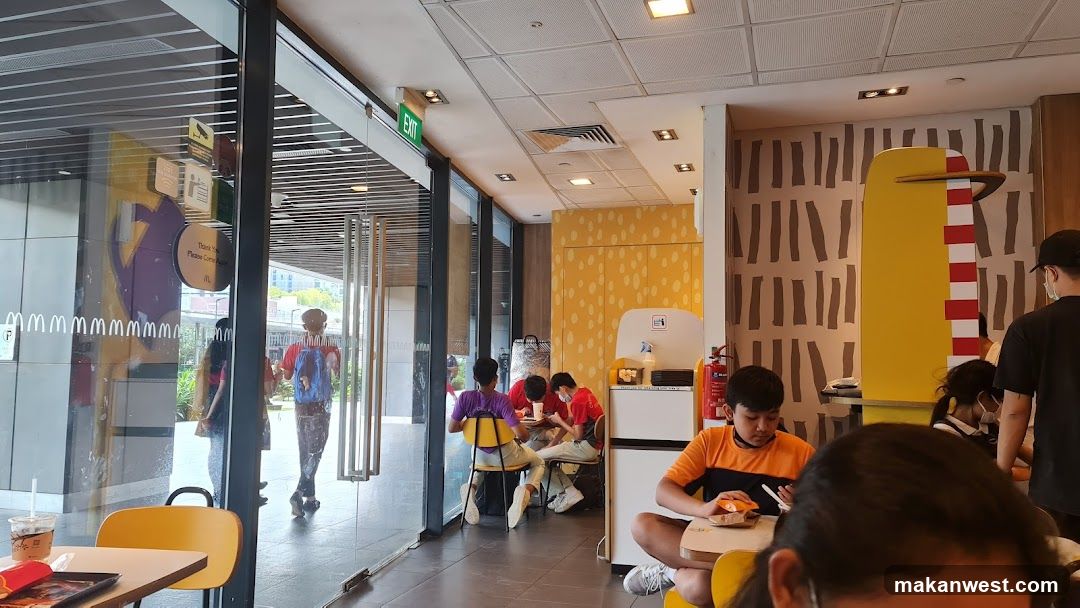 McDonald's Interior Dining Area