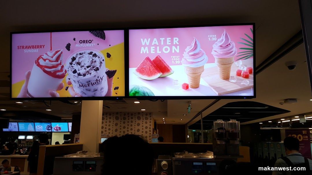 McFlurry Menu Display