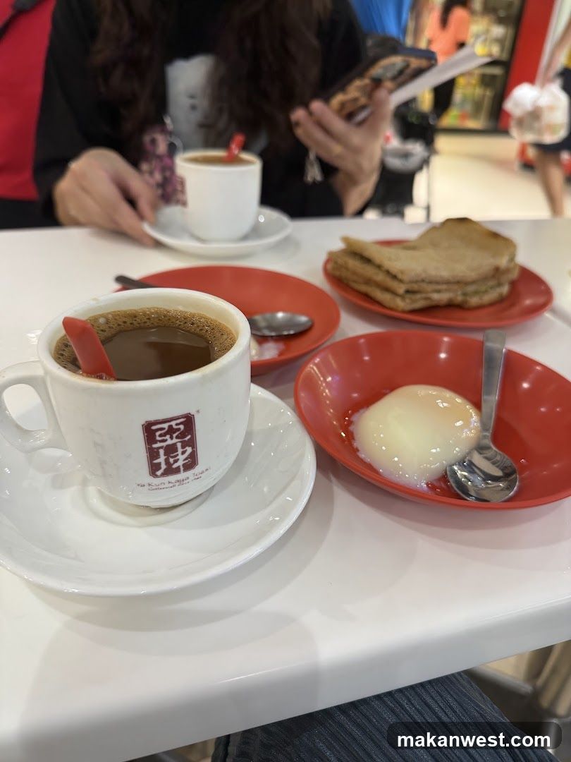 Breakfast Table with Coffee and Toast