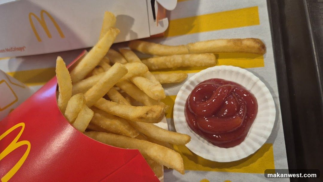 McDonald's Fries and Ketchup
