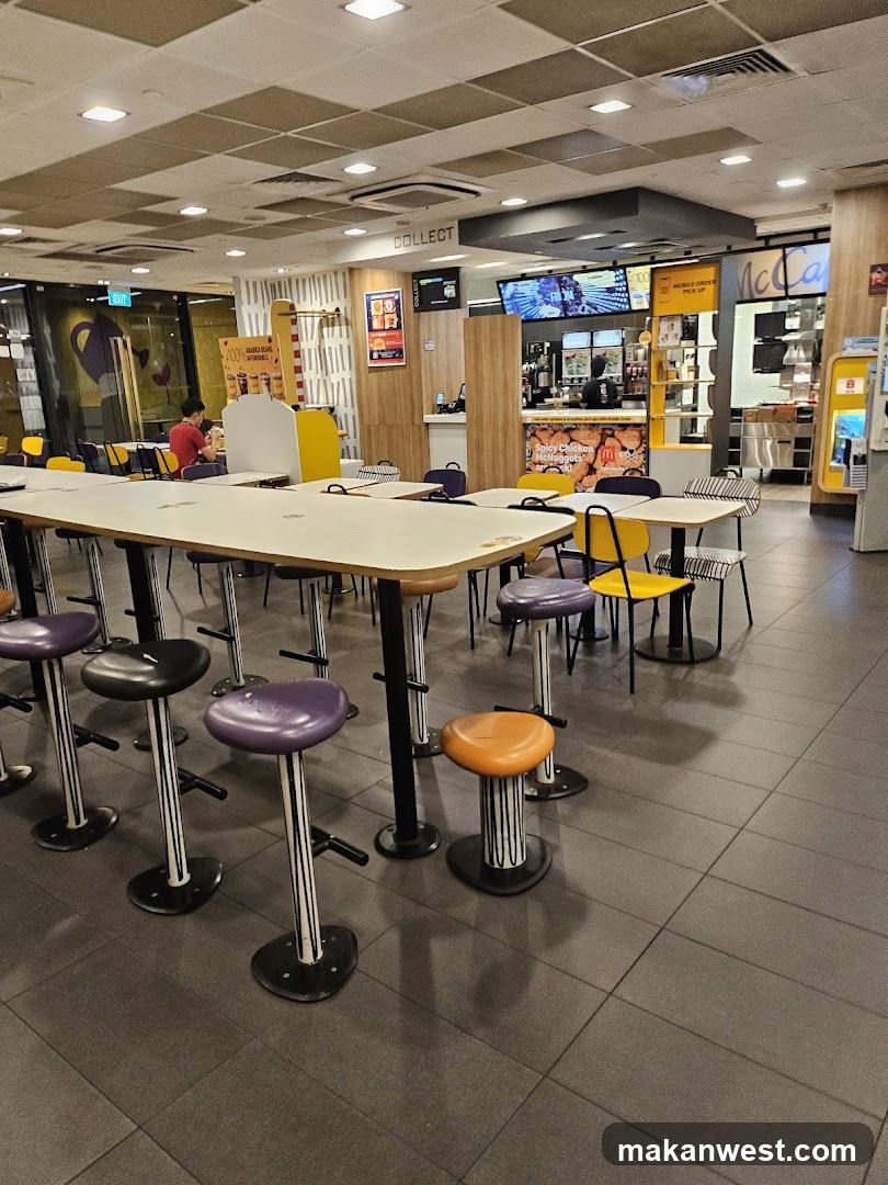 McDonald's Interior Dining Area