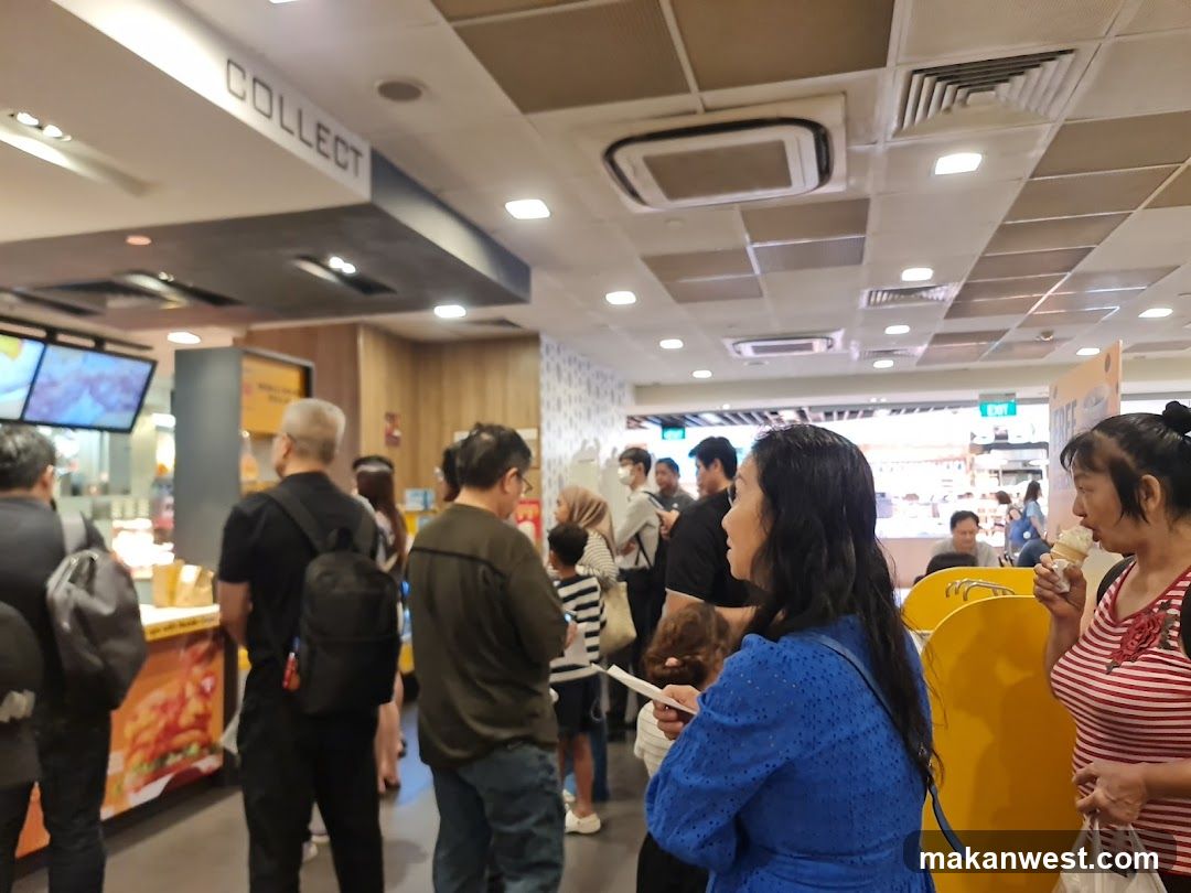 Crowded Food Court Interior