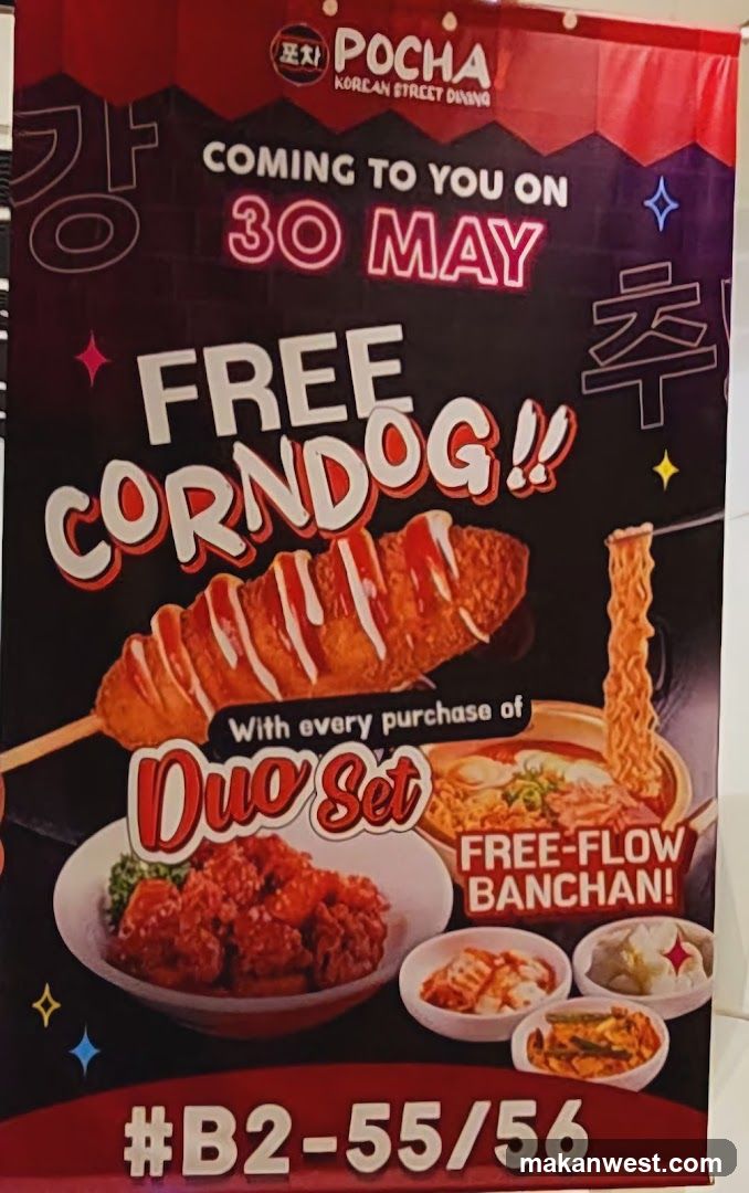 Pocha Korean Street Dining Promo