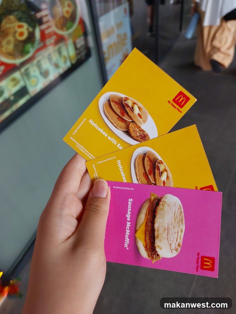 McDonald's Menu Flyers