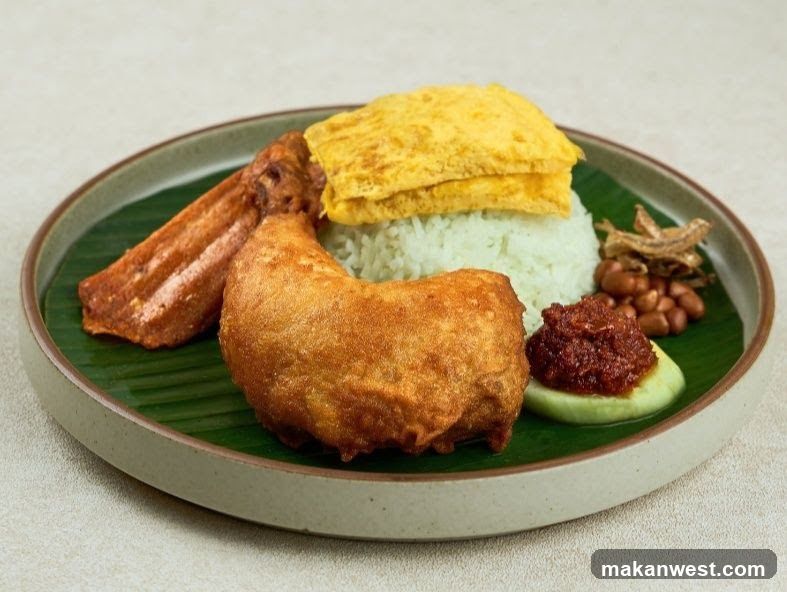 Nasi Lemak Plate