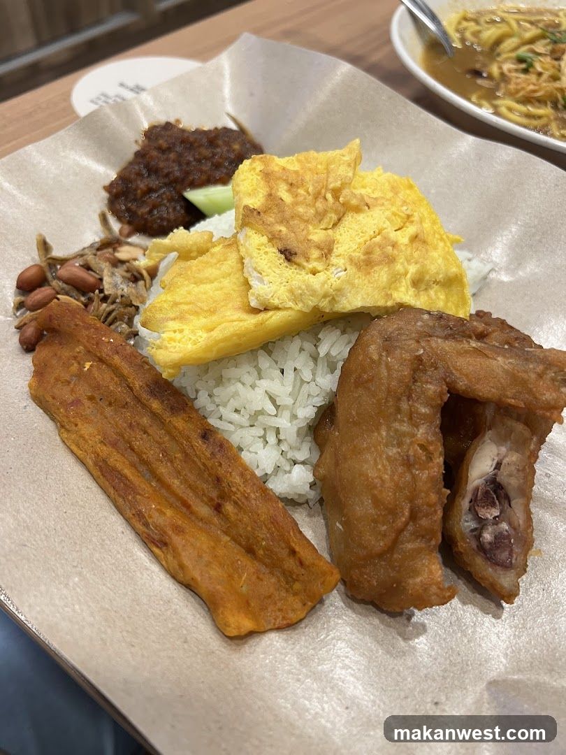 Nasi Lemak Plate