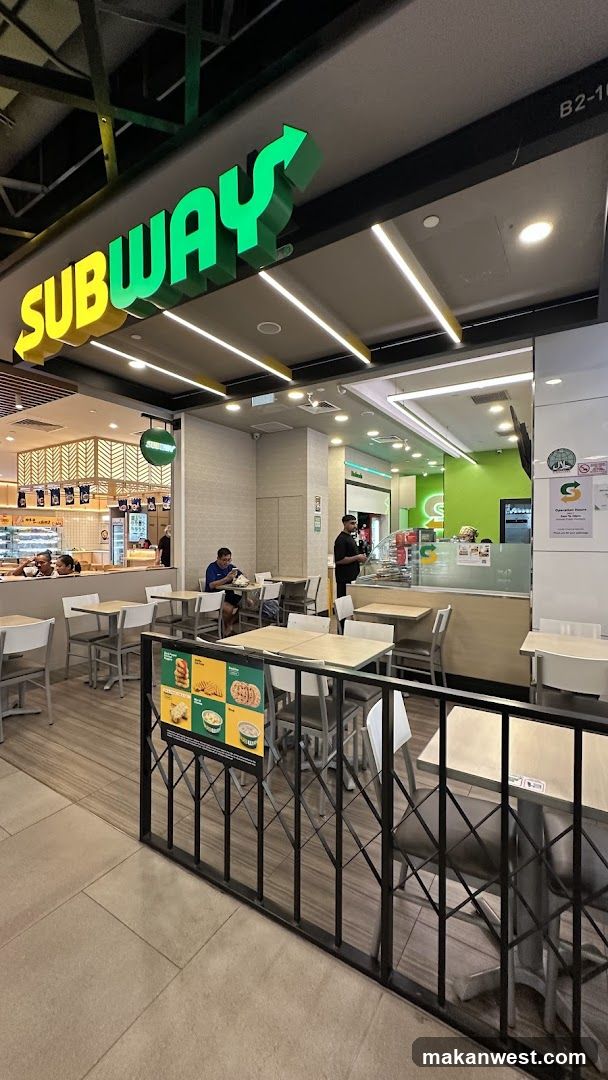 Subway Restaurant Interior