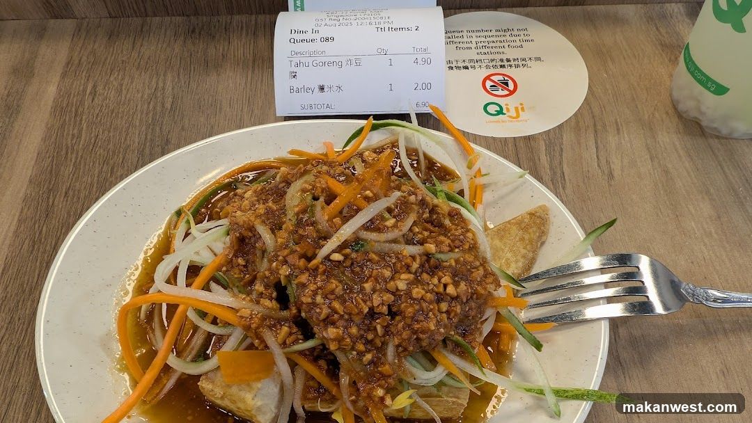Barley Water with Tofu and Carrots