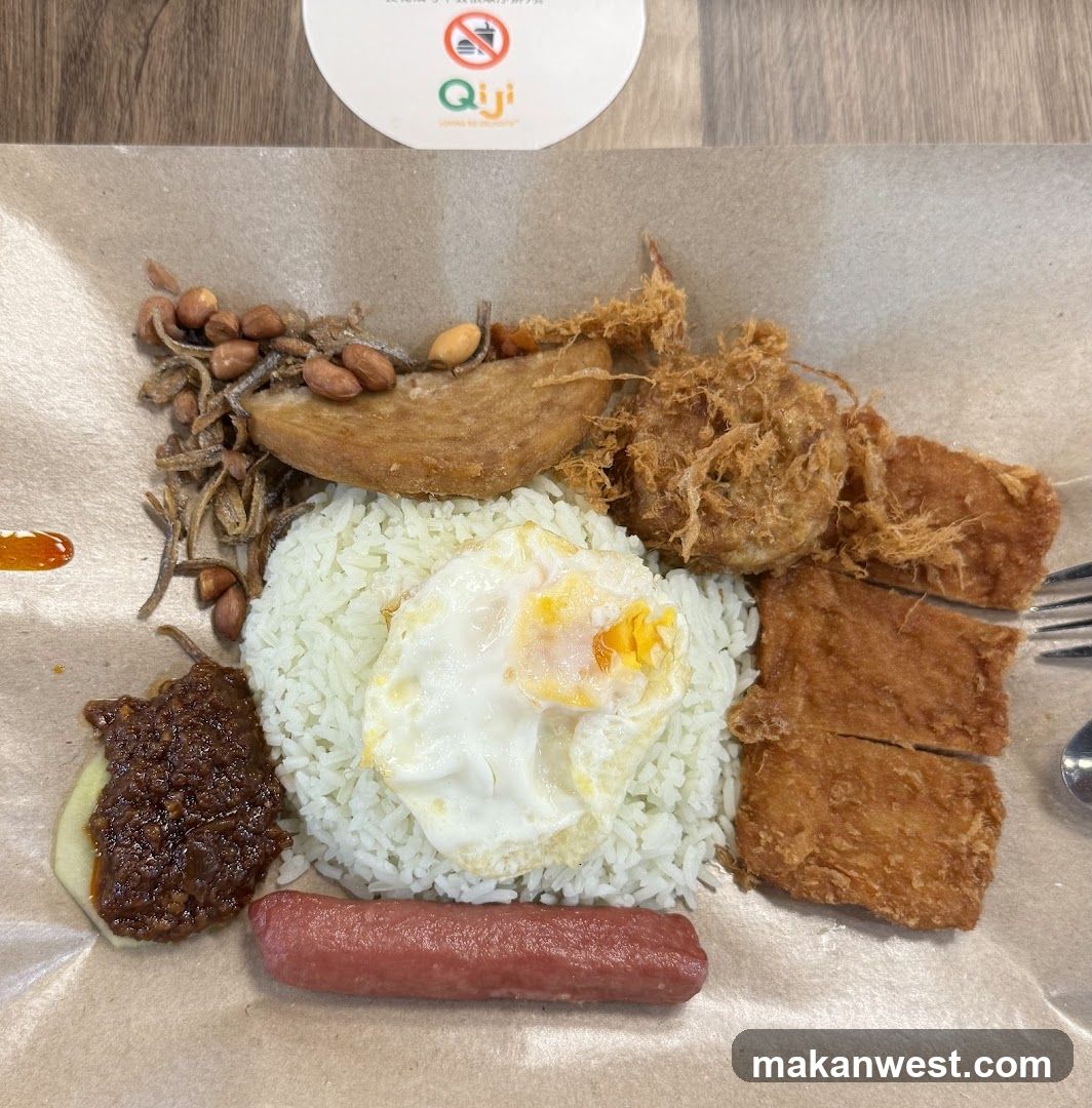 Nasi Lemak Plate
