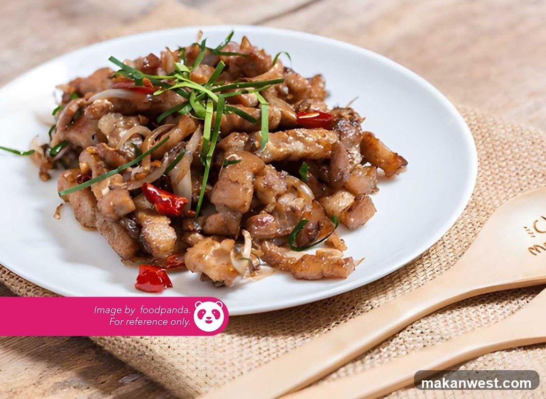 Stir-fried Pork with Red Chilies and Scallions