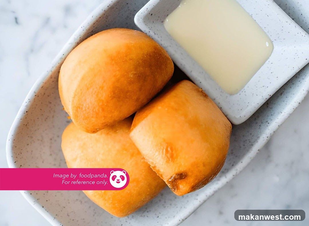 Fried Dough Puffs with Syrup