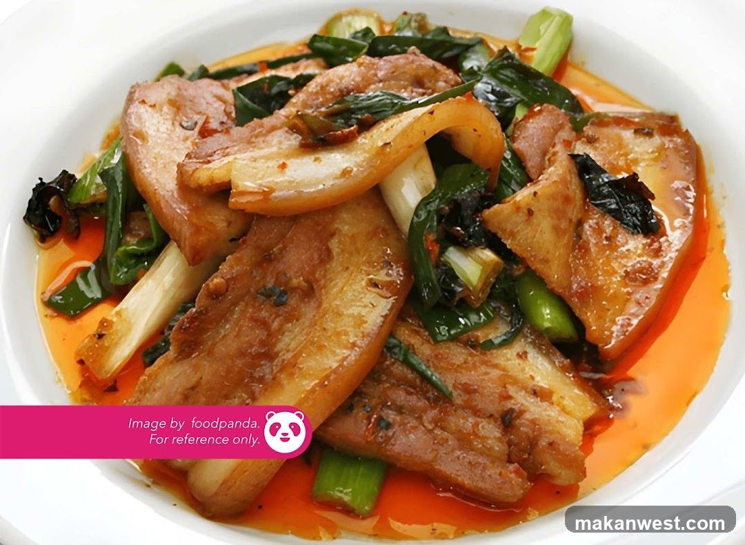 Stir-fried Pork with Greens