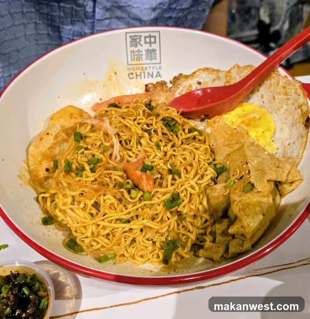 Homestyle China Noodles Bowl