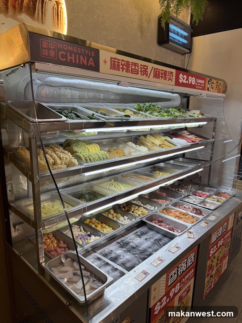 Spicy Hot Pot Display Case