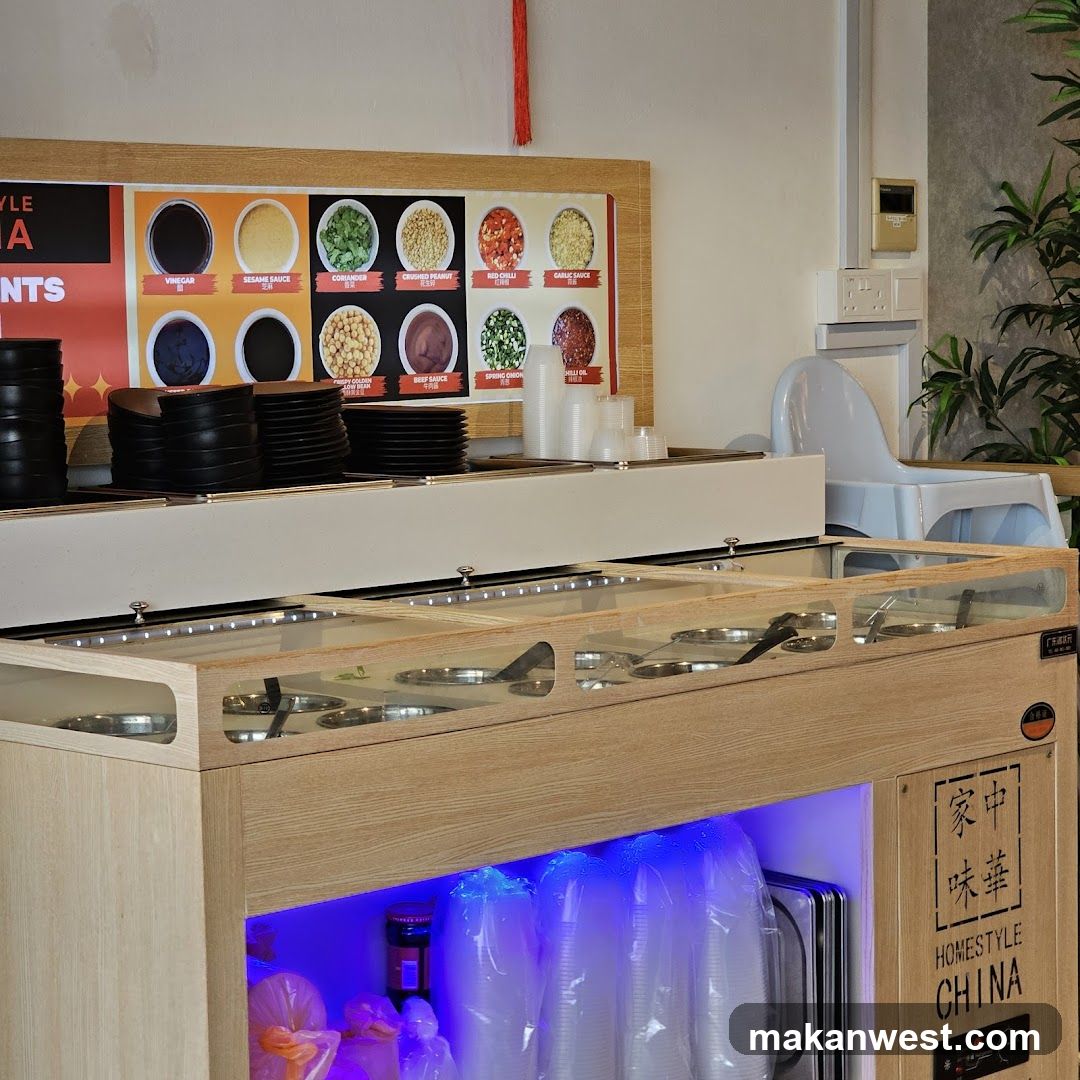 Food Service Counter Interior