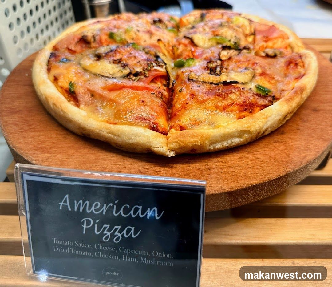 American Pizza Display