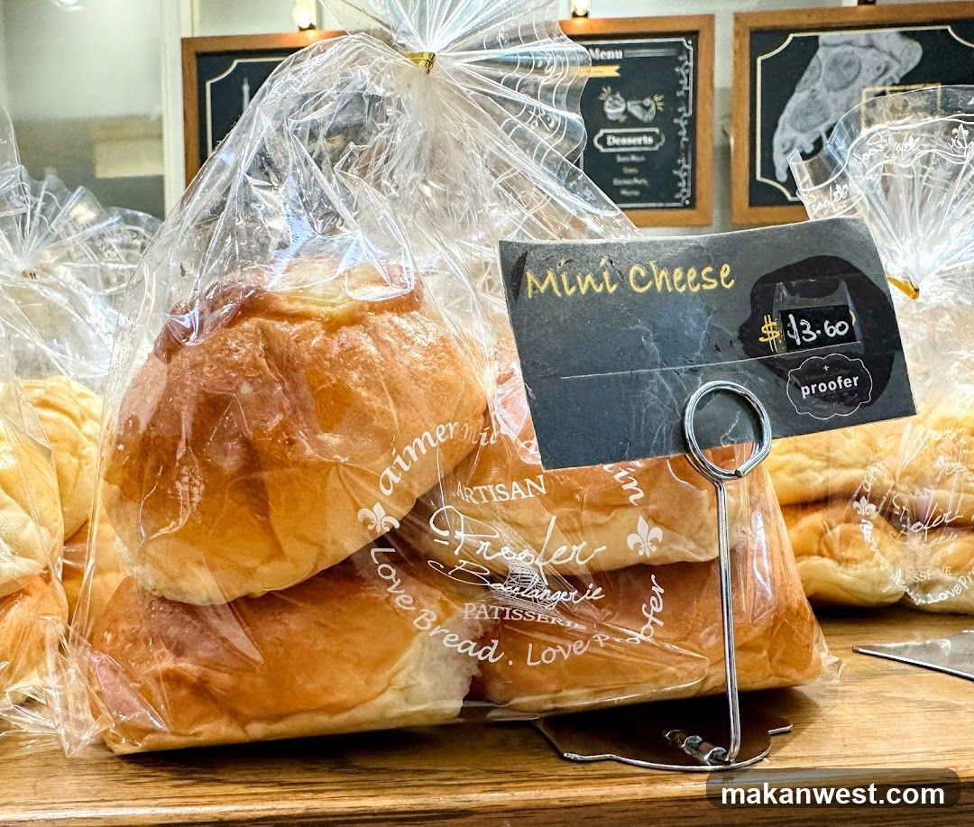 Bread Display with Price Tag