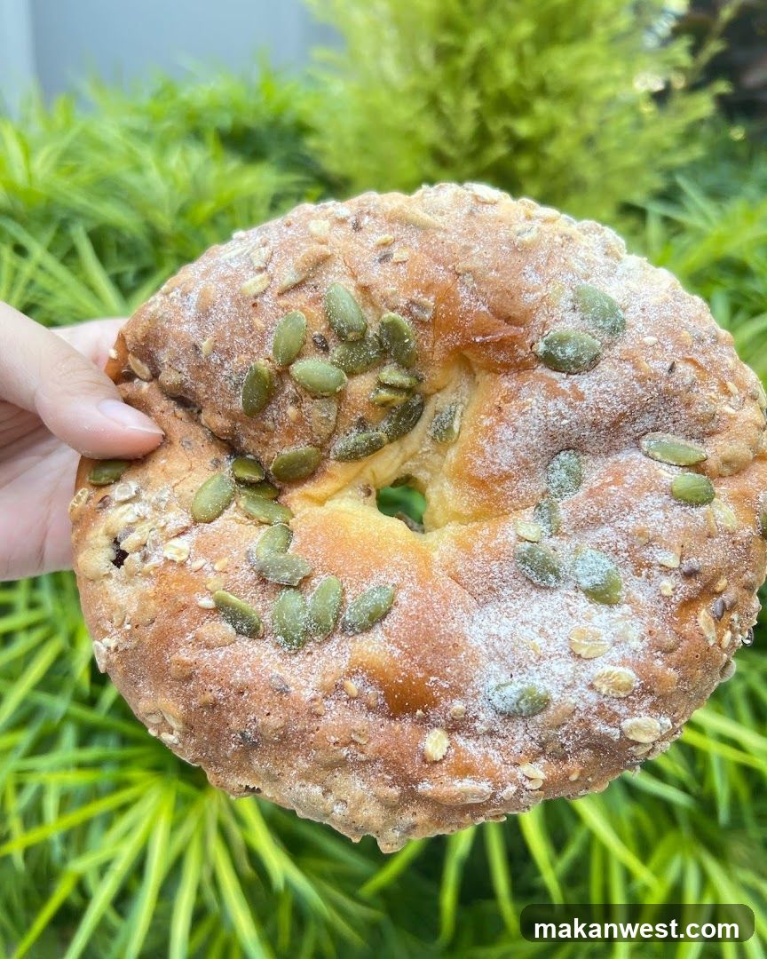 Pumpkin Seed Bagel