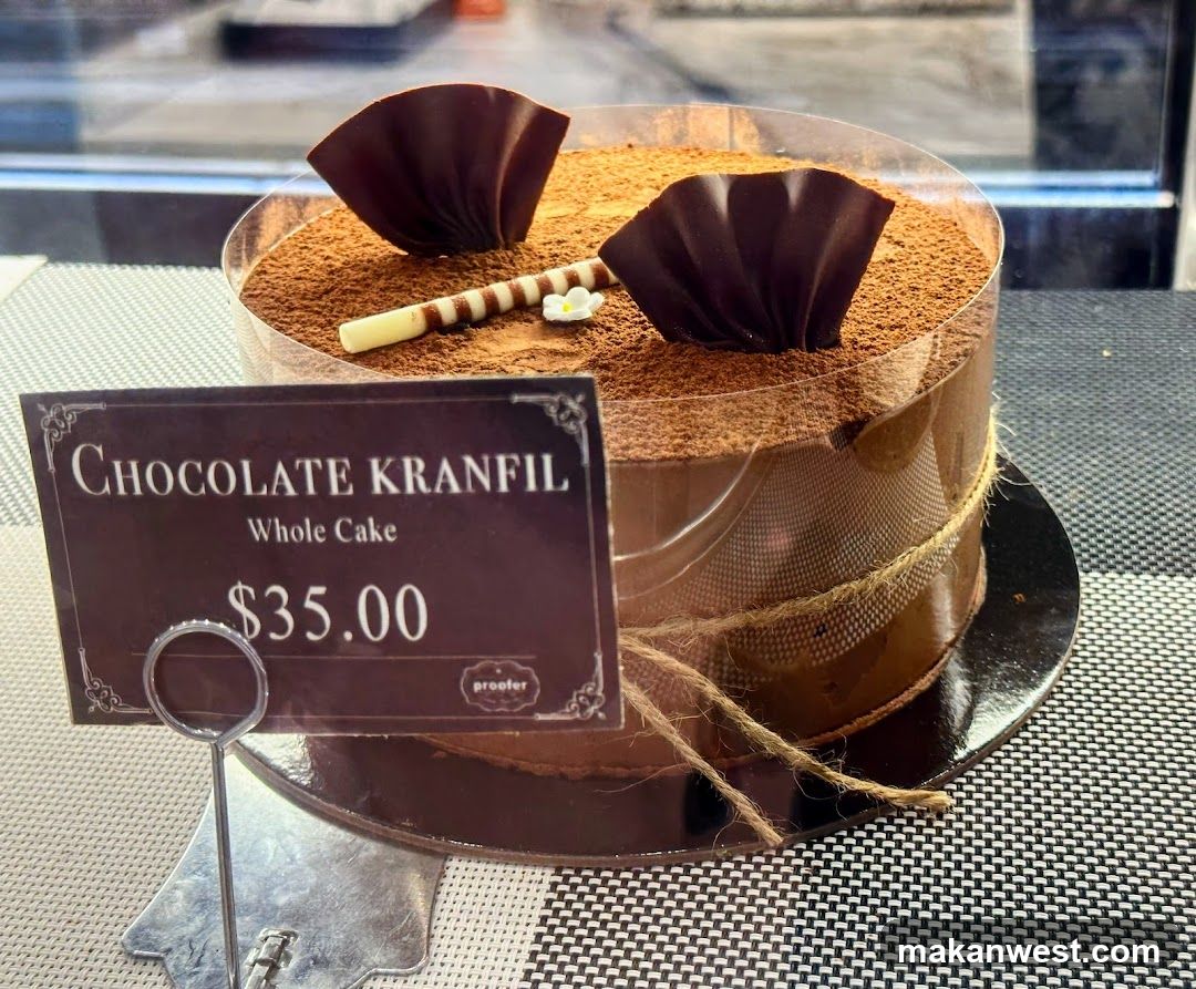Chocolate Kranfil Whole Cake Display