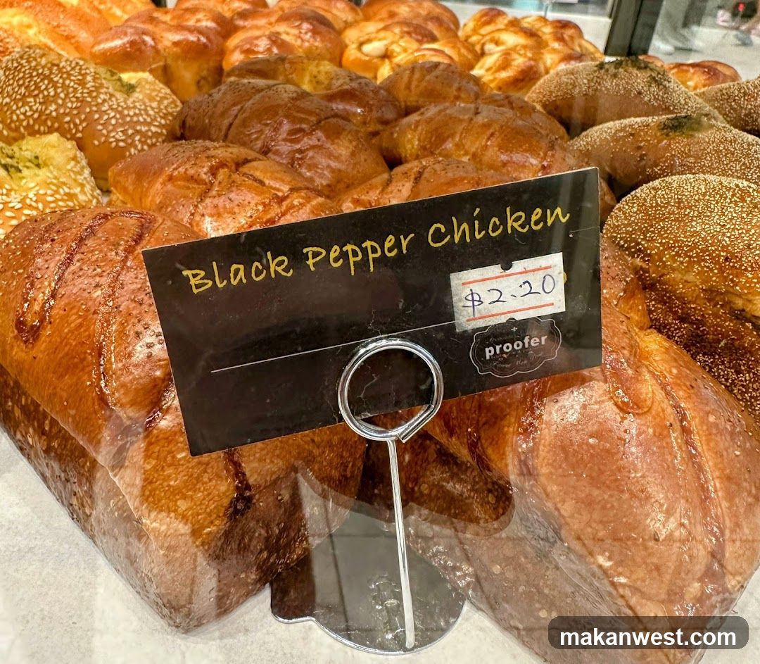 Bread Display with Price Tag