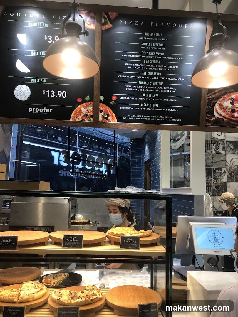 Pizza Shop Interior Display