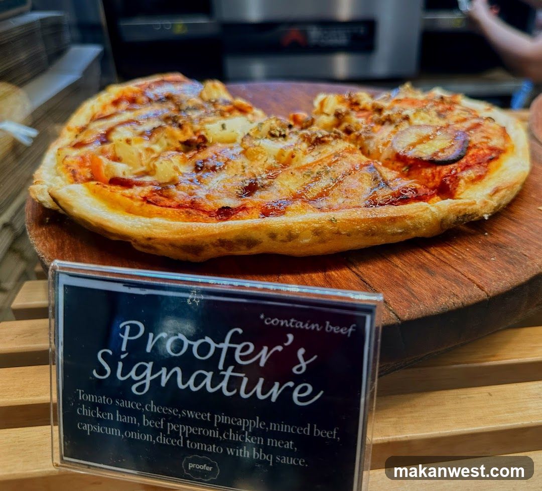 Proofers Signature Pizza Display
