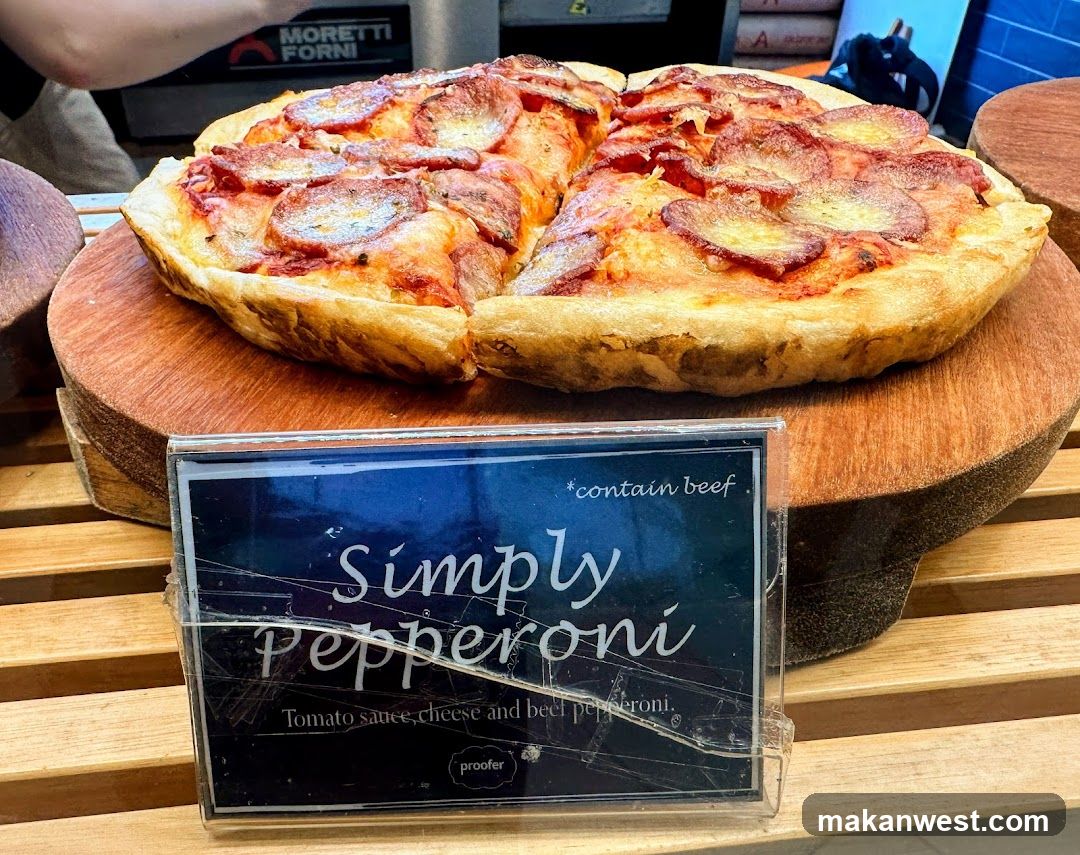 Simply Pepperoni Pizza Display