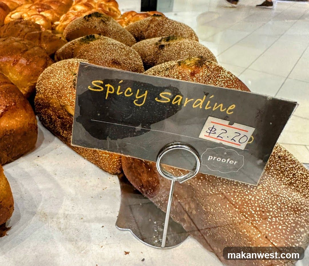 Spicy Sardine Bread Display