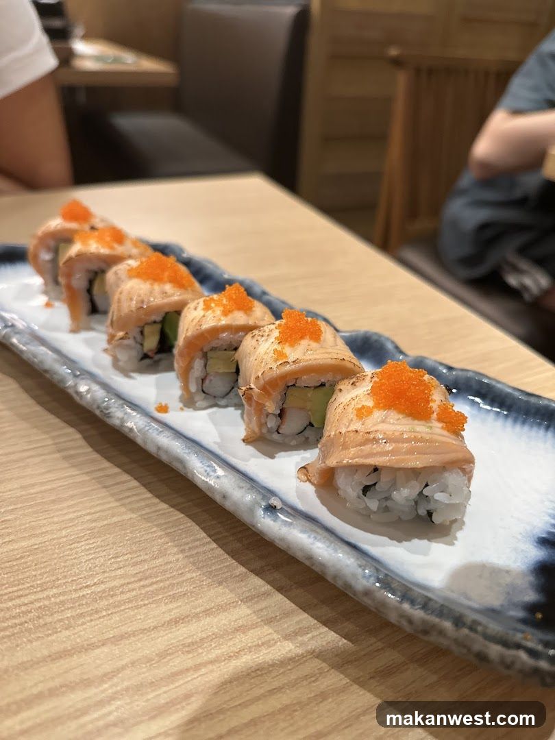Sushi Platter with Salmon and Tuna