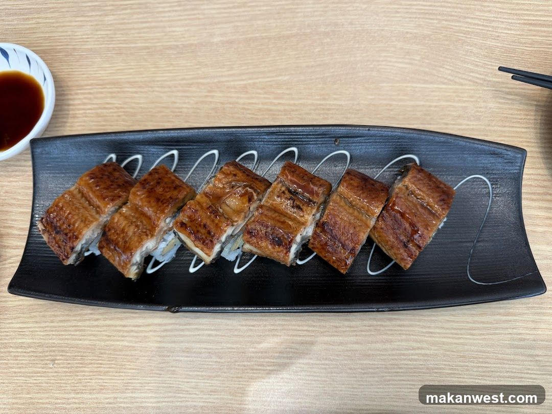 Grilled Eel Sashimi Platter