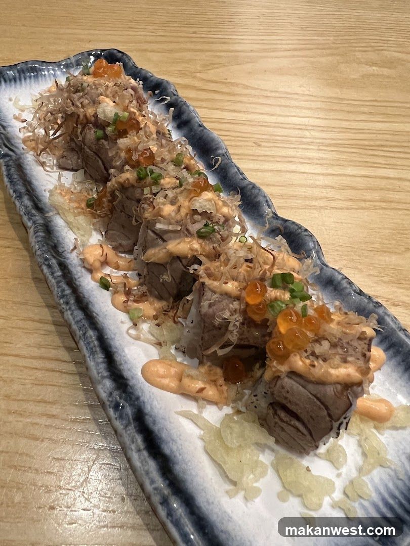 Sushi Platter with Toppings