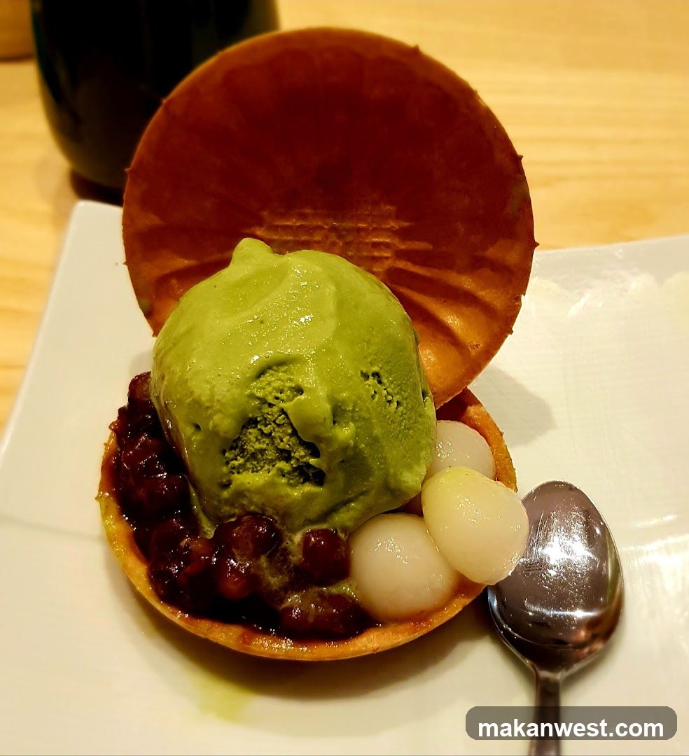 Matcha Ice Cream Dessert