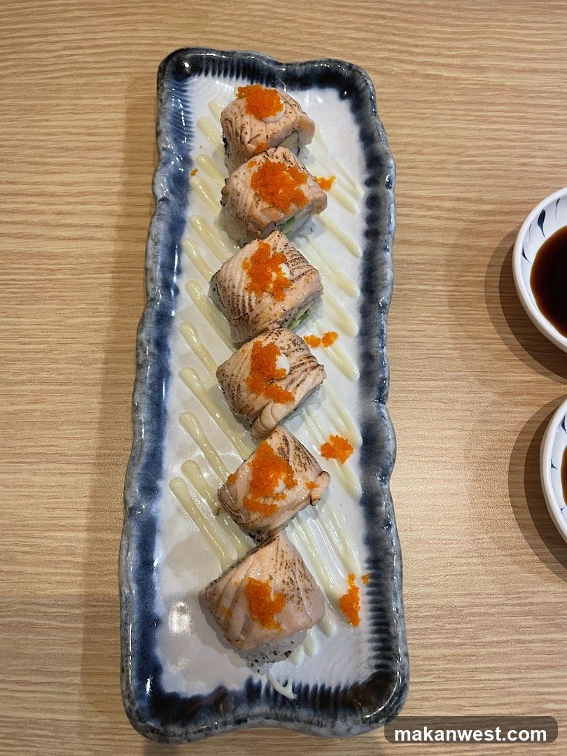 Sushi Platter with Tuna and Caviar