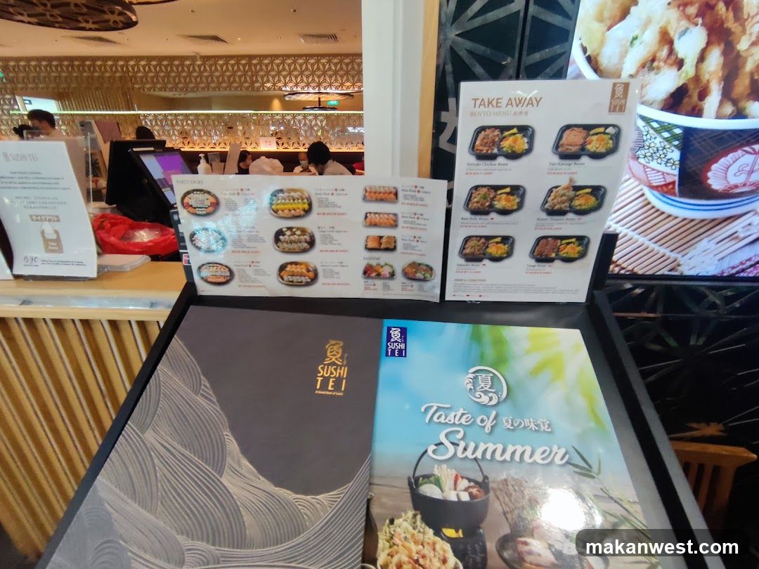 Sushi Tei Restaurant Interior Display