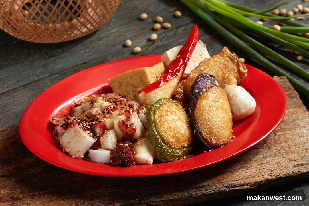 Spicy Mixed Fried Food Plate