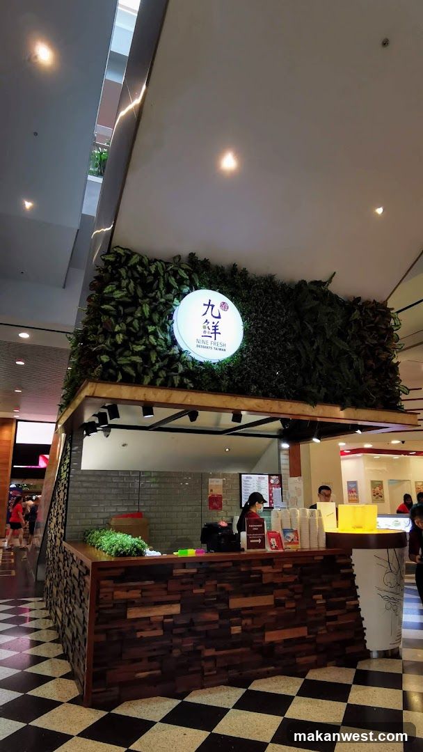Food Stall Interior View