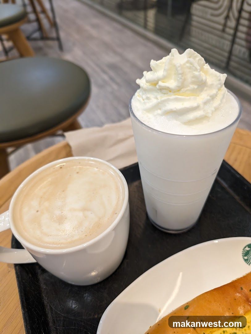 Coffee and Whipped Cream Drink