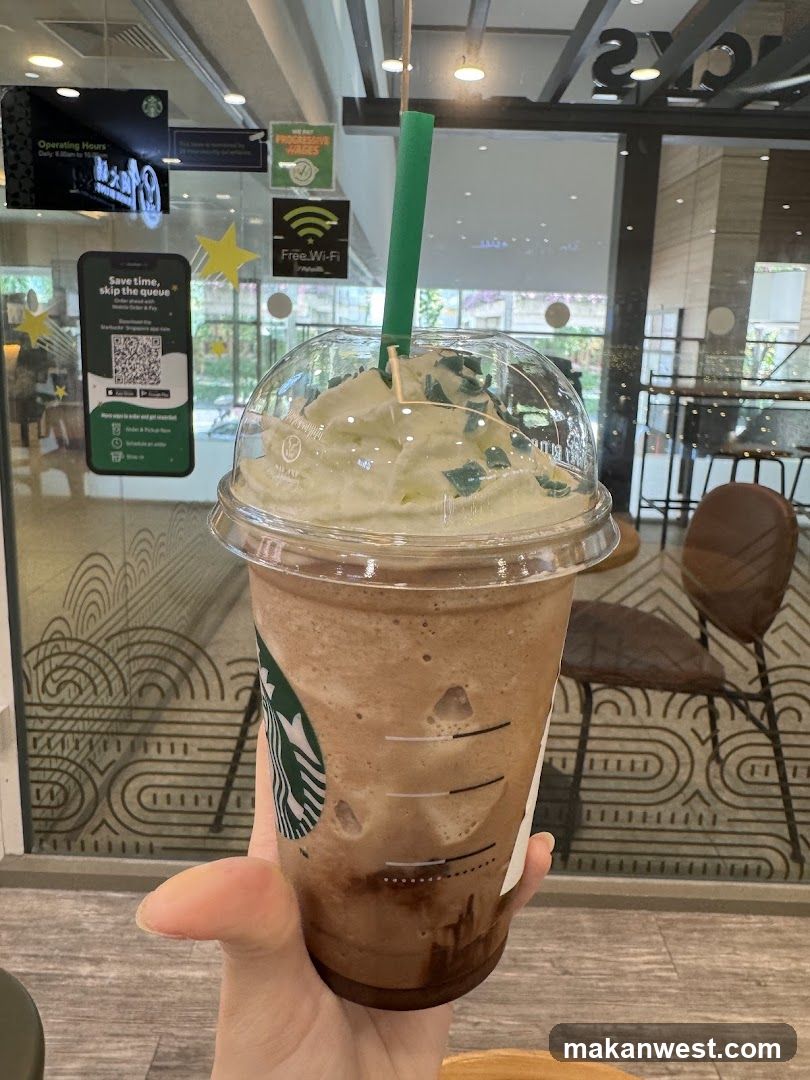 Starbucks Iced Drink with Whipped Cream