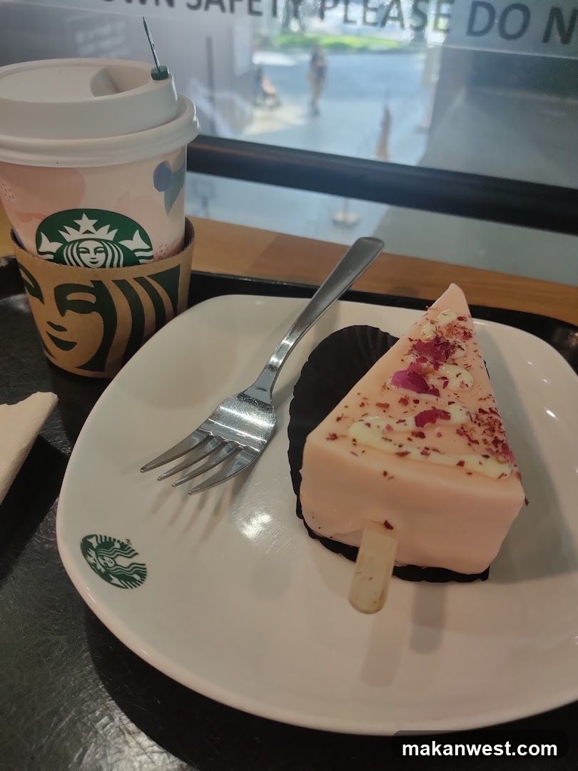 Starbucks Dessert and Coffee
