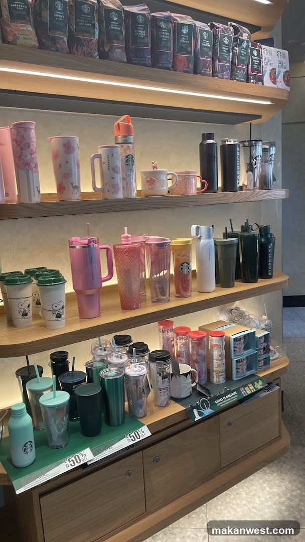 Starbucks Merchandise Display