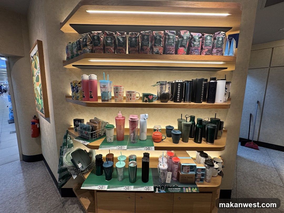 Starbucks Merchandise Display