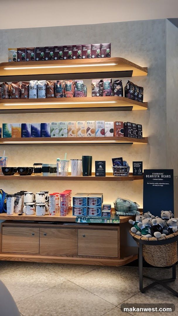 Coffee Shop Merchandise Display