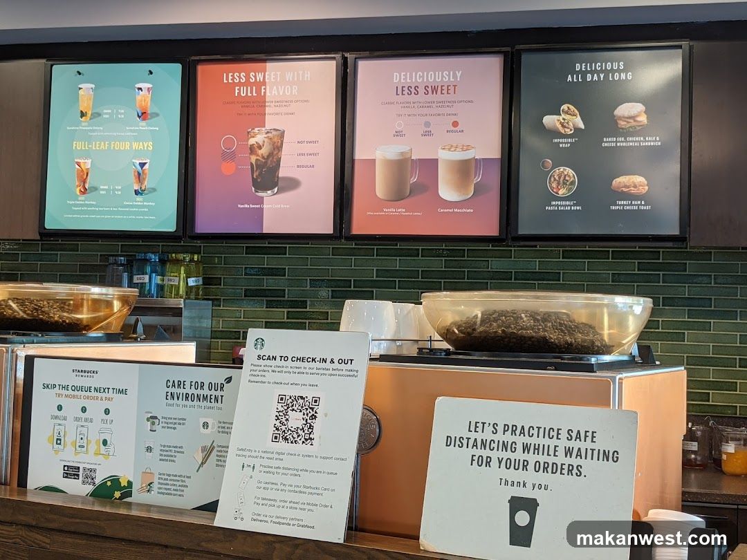 Starbucks Counter Display