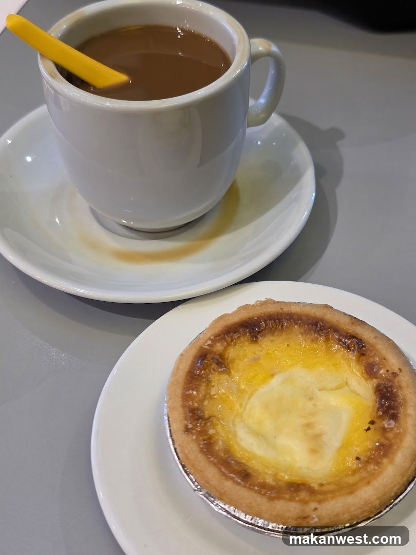 Egg Tart and Coffee