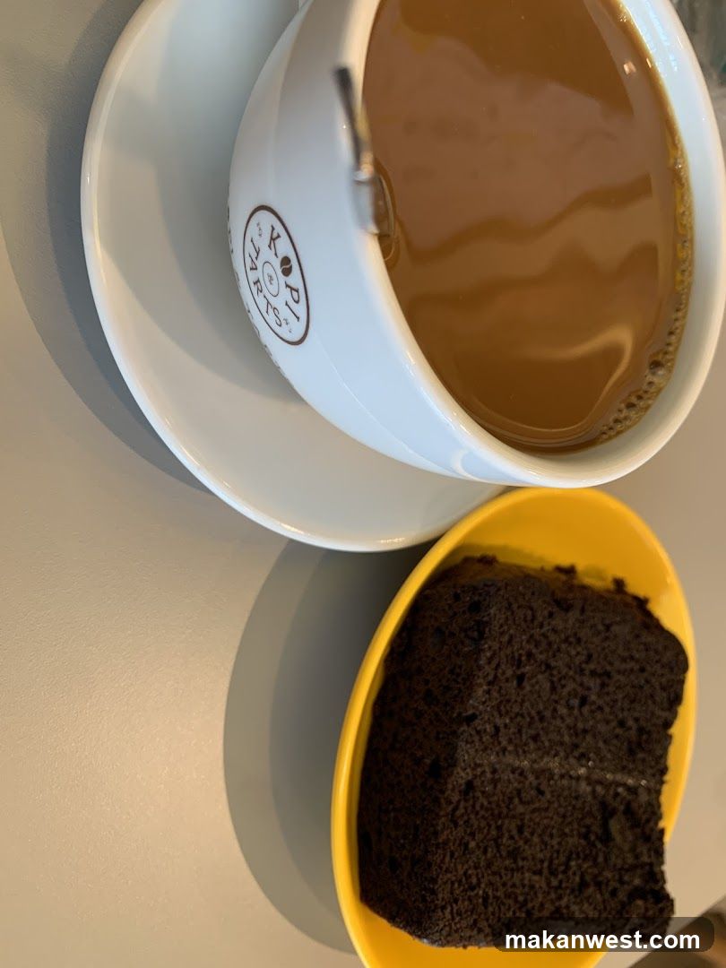 Chocolate Cake and Coffee
