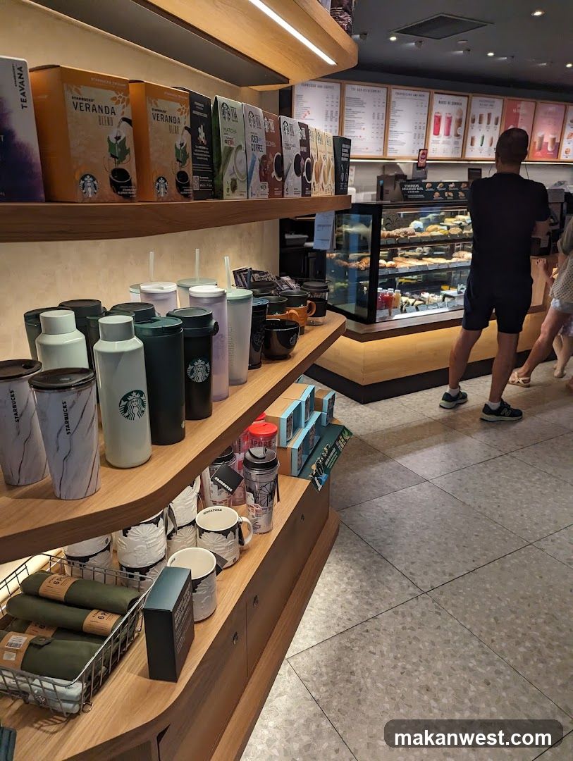 Starbucks Store Interior Display