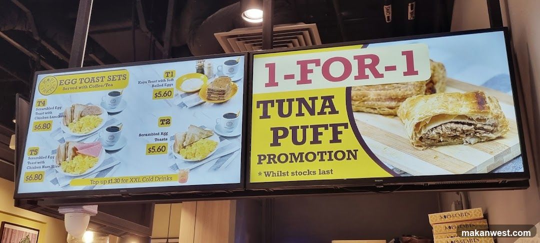 Digital Menu Display