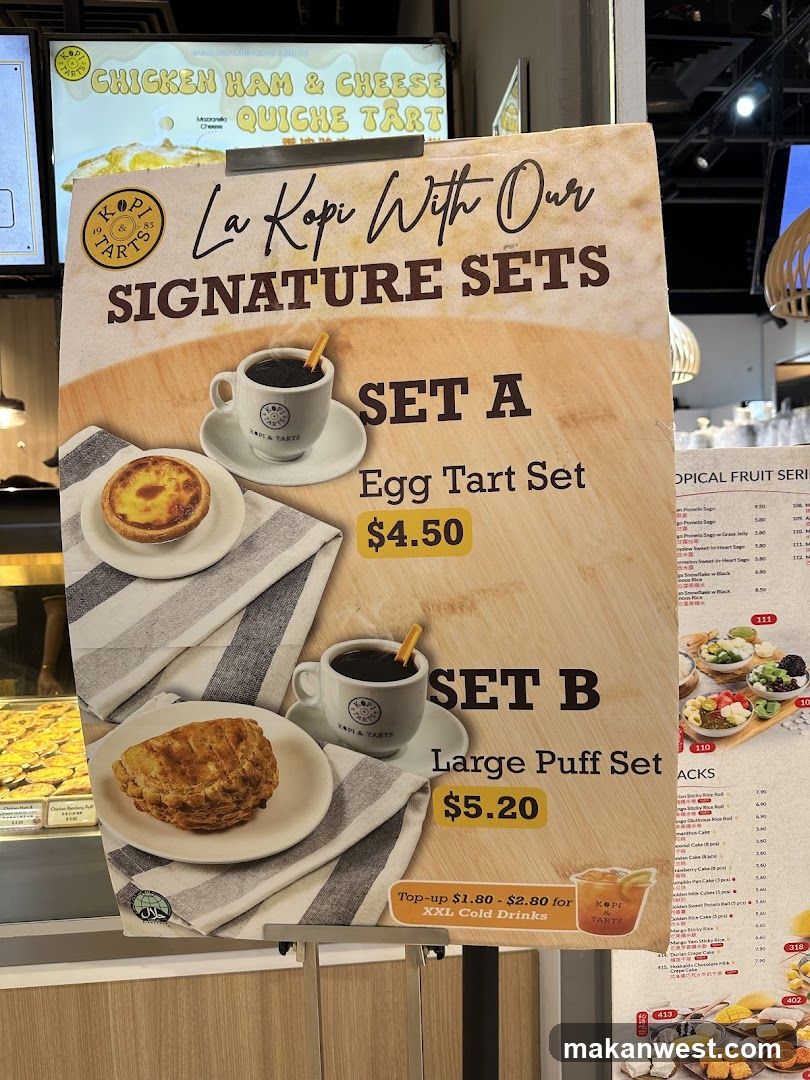 La Kopi With Our Signature Sets