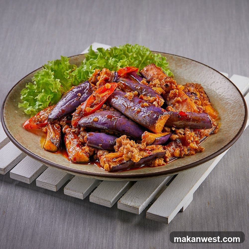 Stir-fried Eggplant with Minced Meat