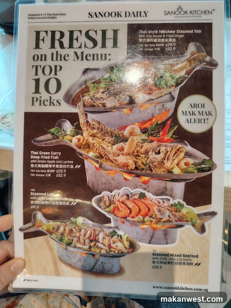 Sanook Daily - Fresh on the Menu: Top 10 Picks